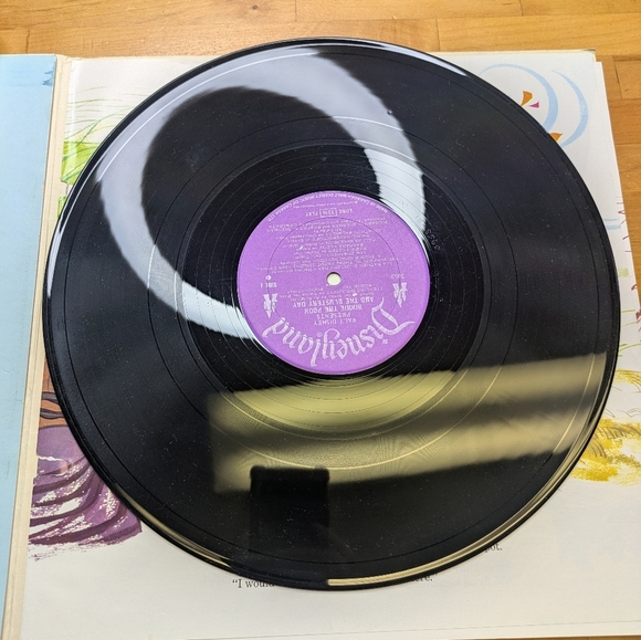 Winnie the Pooh and the Blustery Day 1967 Version 11 Page Book & Vinyl Record - Picture 6 of 7